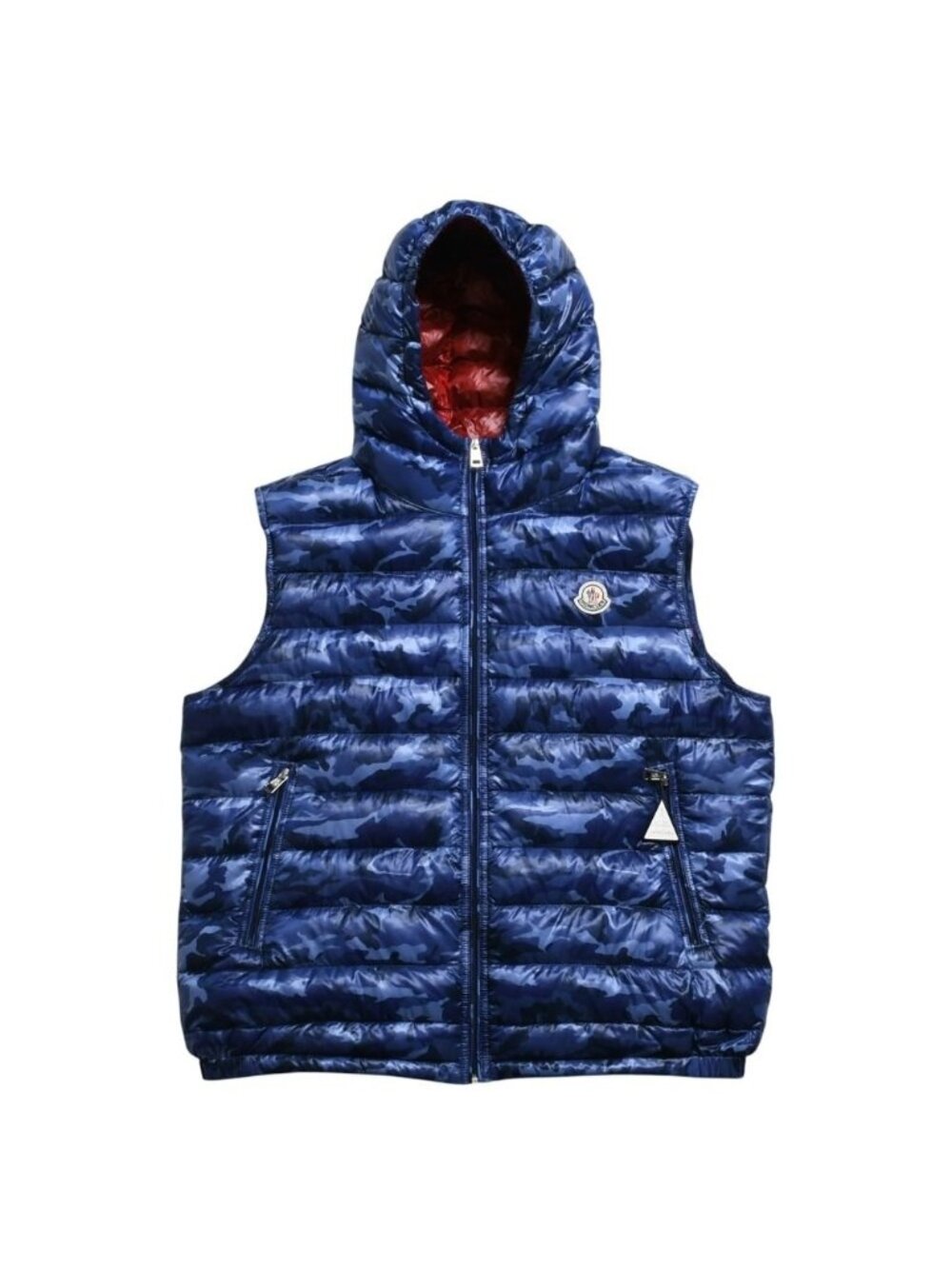 Moncler Patrick Down Vest Blue